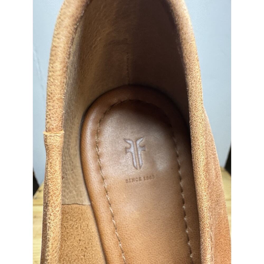 Frye Regina Leather Pointed Toe Ballet Flats Women's 8.5 - Picture 6 of 7
